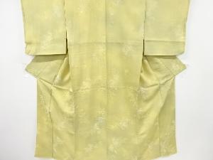 樹木模様暈し小紋着物